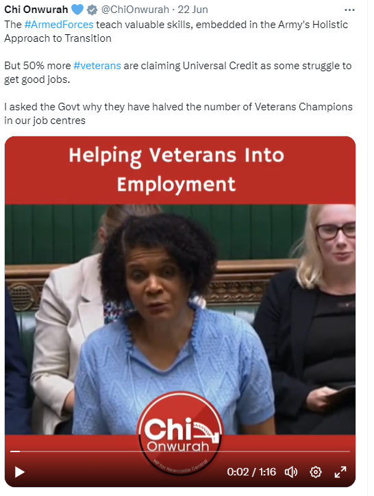 Government must do much more to help Veterans to get good jobs