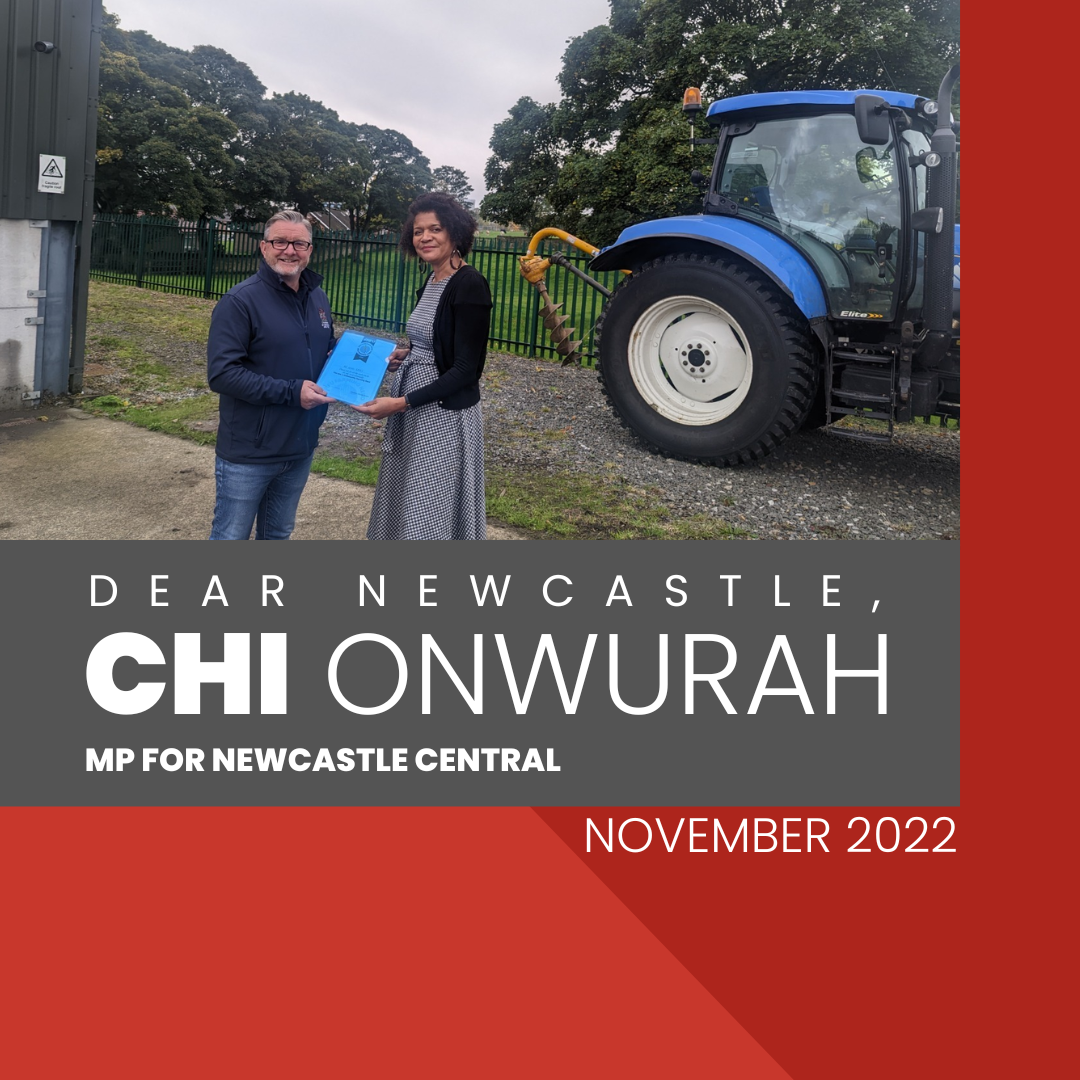 Dear Newcastle – November Newsletter 2022