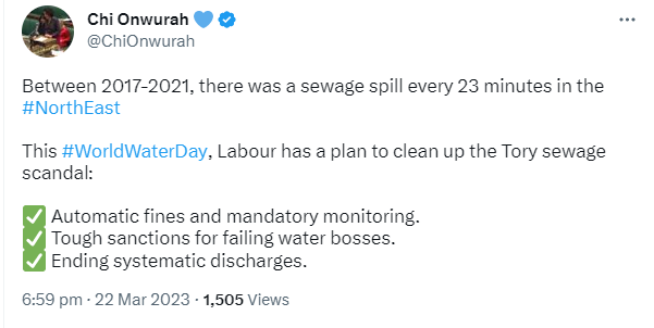 This World Water Day, Labour has a plan to clean up the Tory sewage scandal: