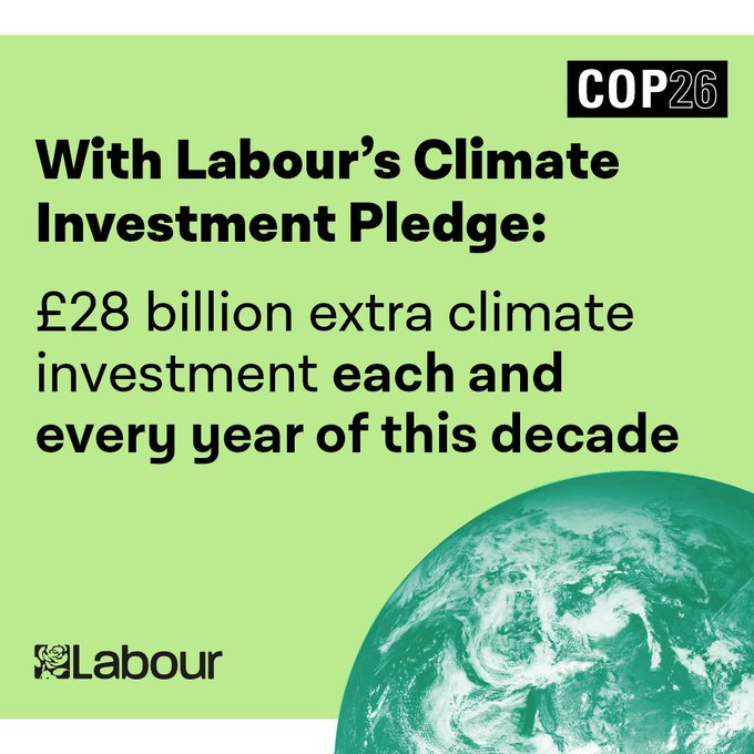 Labour green investment pledge